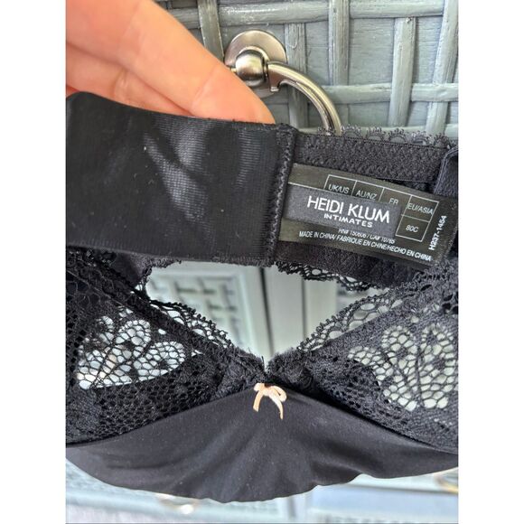 NWT Heidi Klum 36C  Fleur Fantasy Demi Lace underwire  Bra, $60 D21 - Picture 6 of 7